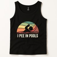 I Pee In Pools Swimming Swim Vacation I Pee In Pools Tank Top