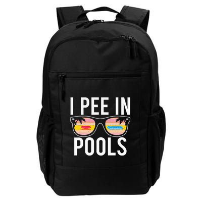 I Pee In Pools Backpack
