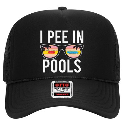 I Pee In Pools Trucker Hat