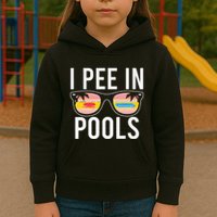 I Pee In Pools Kids Hoodie