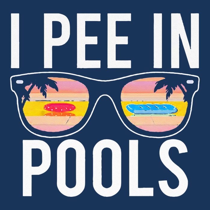 I Pee In Pools Infant Baby Jersey Bodysuit
