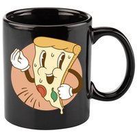 Italian Pizza 11oz C Handle Ceramic Mug