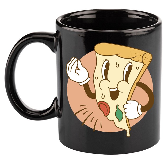 Italian Pizza 11oz C Handle Ceramic Mug