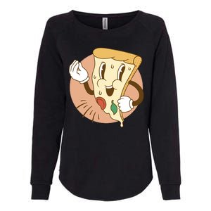 Italian Pizza Womens California Wash Sweatshirt