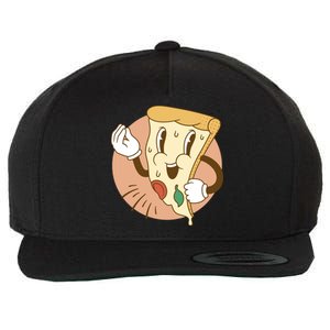 Italian Pizza Wool Snapback Cap