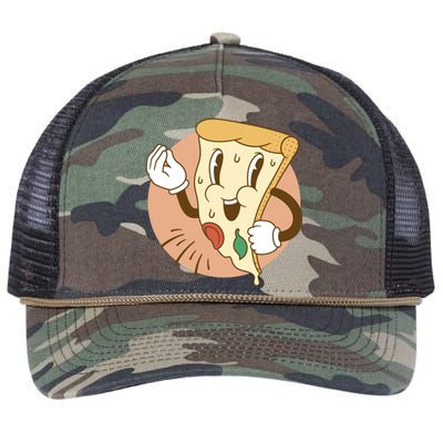 Italian Pizza Retro Rope Trucker Hat Cap