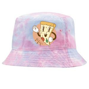 Italian Pizza Tie-Dyed Bucket Hat