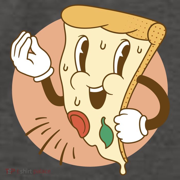 Italian Pizza Vector Backpack