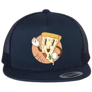 Italian Pizza Flat Bill Trucker Hat