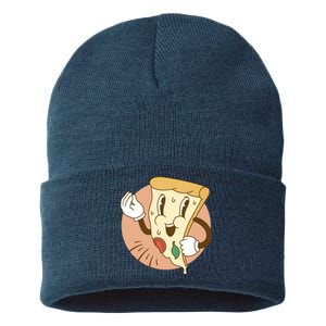 Italian Pizza Sustainable Knit Beanie