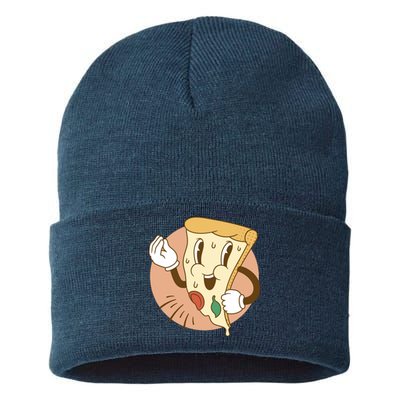 Italian Pizza Sustainable Knit Beanie