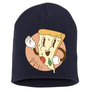 Italian Pizza Short Acrylic Beanie