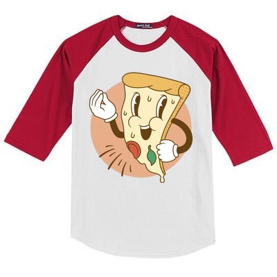 Italian Pizza Kids Colorblock Raglan Jersey