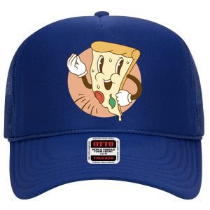 Italian Pizza High Crown Mesh Back Trucker Hat