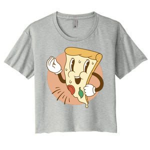 Italian Pizza Women's Crop Top Tee