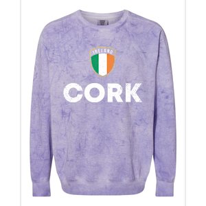 Ireland Pride Irish Roots Cork Gift Colorblast Crewneck Sweatshirt