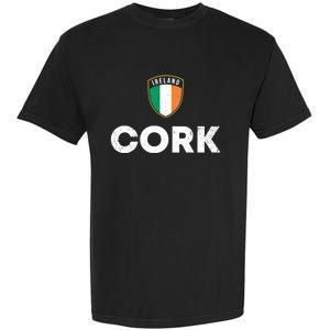 Ireland Pride Irish Roots Cork Gift Garment-Dyed Heavyweight T-Shirt