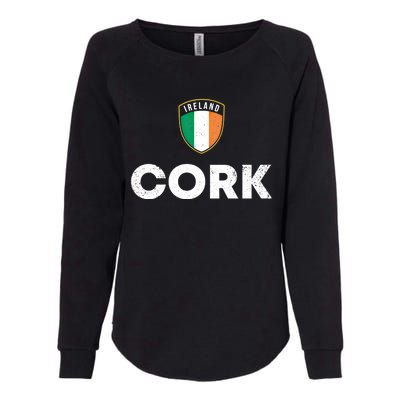 Ireland Pride Irish Roots Cork Gift Womens California Wash Sweatshirt