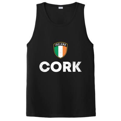 Ireland Pride Irish Roots Cork Gift PosiCharge Competitor Tank