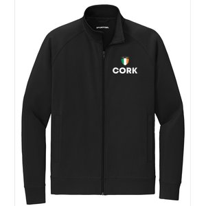 Ireland Pride Irish Roots Cork Gift Stretch Full-Zip Cadet Jacket