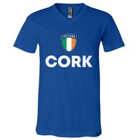 Ireland Pride Irish Roots Cork Gift V-Neck T-Shirt