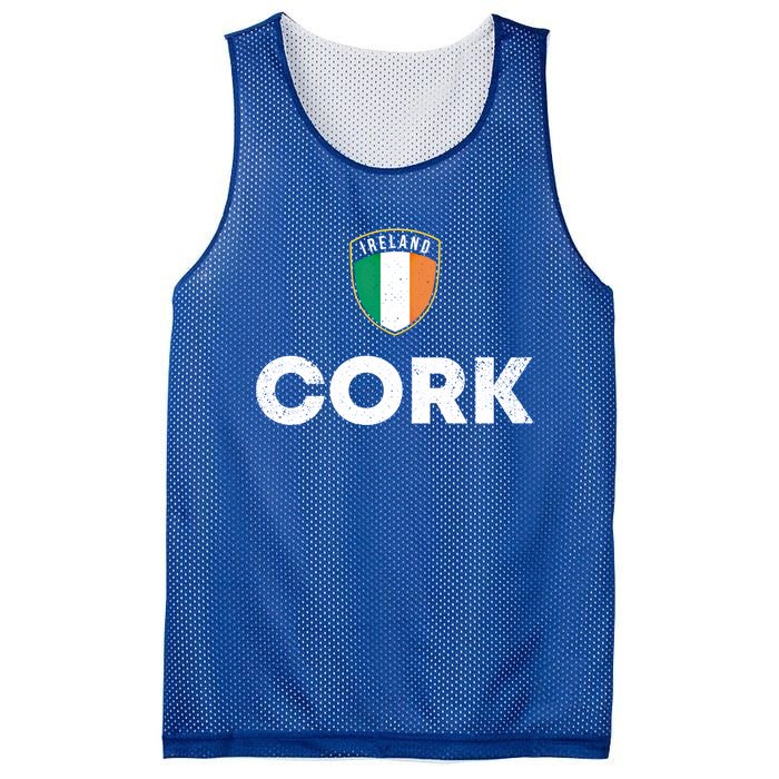 Ireland Pride Irish Roots Cork Gift Mesh Reversible Basketball Jersey Tank