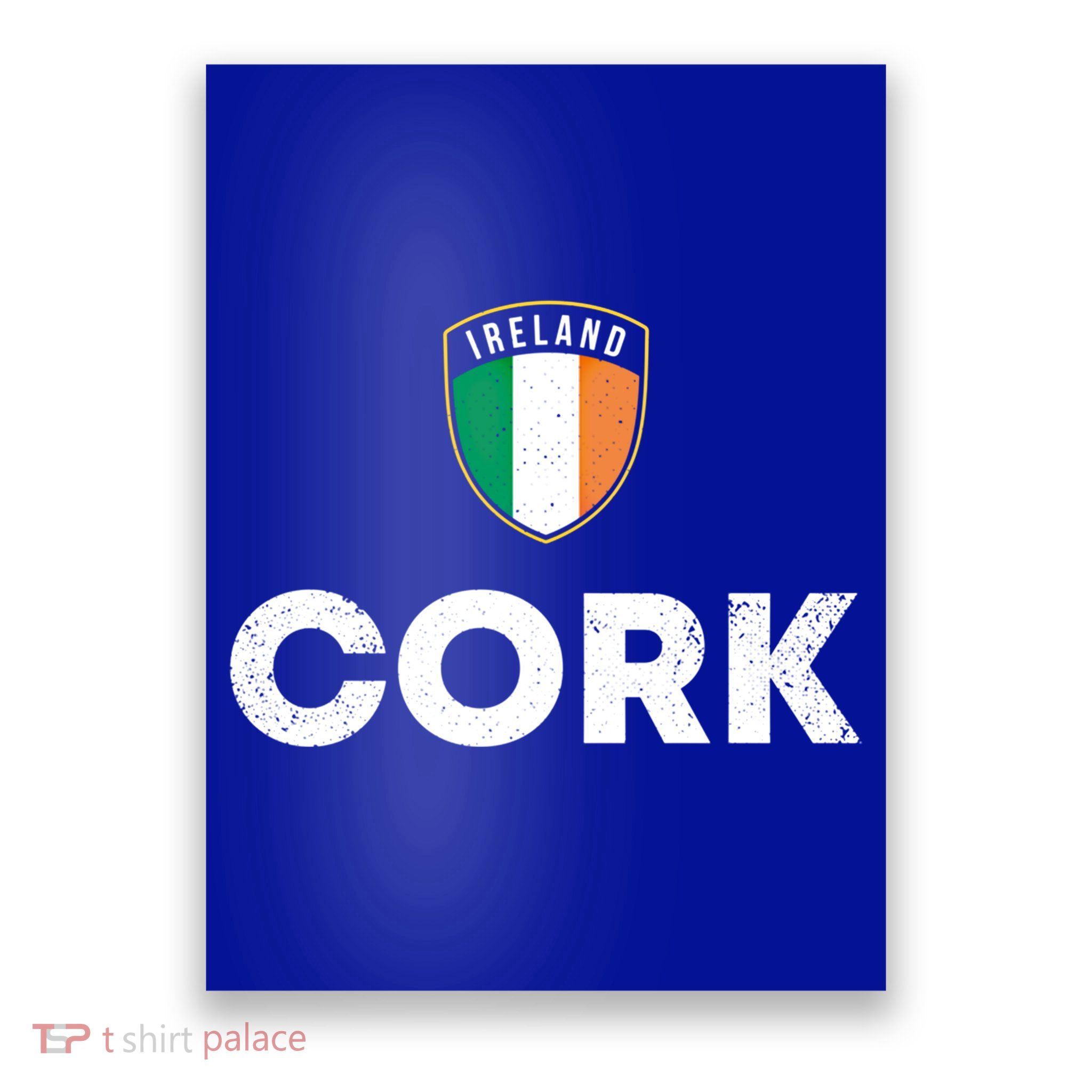 Ireland Pride Irish Roots Cork Gift Poster