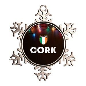 Ireland Pride Irish Roots Cork Gift Metallic Star Ornament