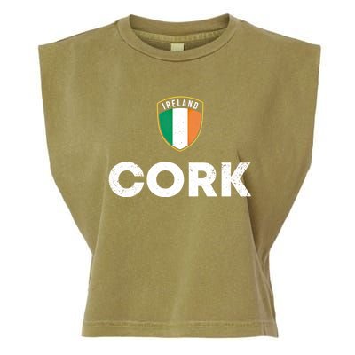 Ireland Pride Irish Roots Cork Gift Garment-Dyed Women's Muscle Tee