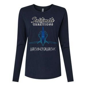 Inktimate Pinstripes Womens Cotton Relaxed Long Sleeve T-Shirt