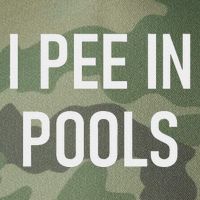 I Pee In Pools Funny Jokes Sarcastic Sayings Legacy Tie Dye Trucker Hat