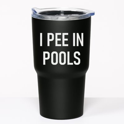 I Pee In Pools Funny Jokes Sarcastic Sayings Tumbler