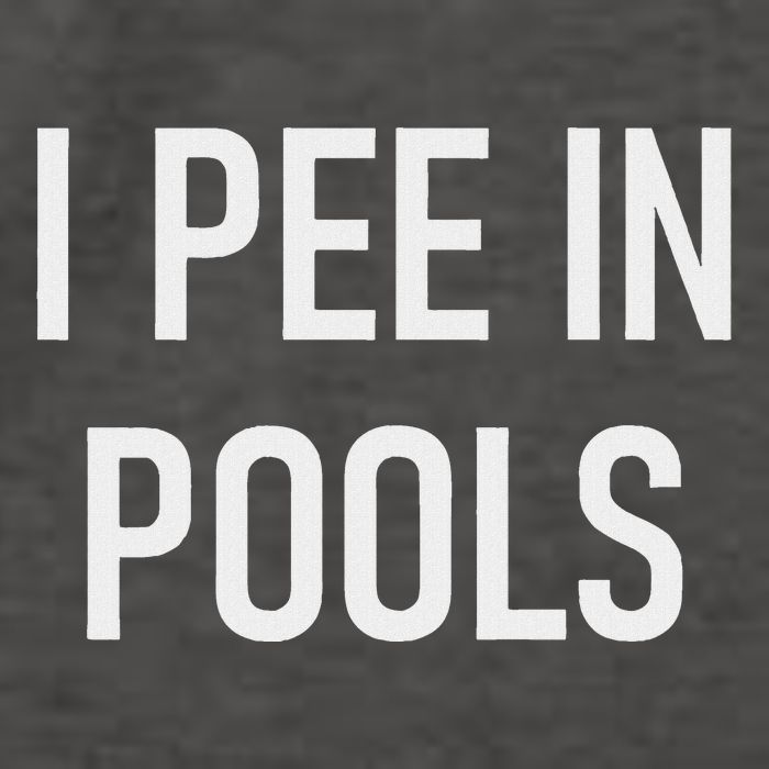 I Pee In Pools Funny Jokes Sarcastic Sayings Vector Backpack