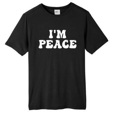 I'M PEACE - I COME IN PEACE Funny Couple's Matching A Tall Fusion ChromaSoft Performance T-Shirt