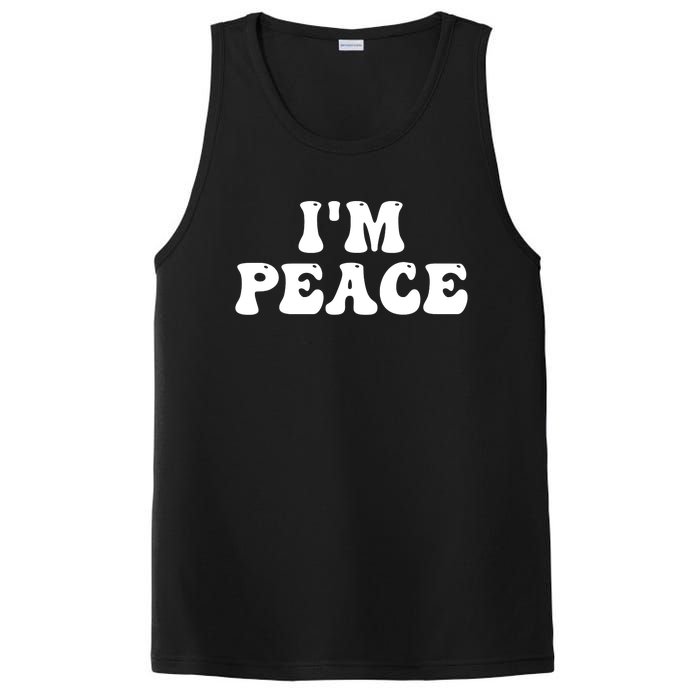 I'M PEACE - I COME IN PEACE Funny Couple's Matching A PosiCharge Competitor Tank