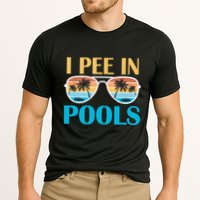 I Pee In Pools Funny Jokes Sarcastic Sayings Performance Shirt