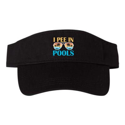 I Pee In Pools Funny Jokes Sarcastic Sayings Visor