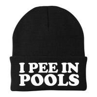 I Pee In Pools Funny Vacation I Pee In Pools Beanie