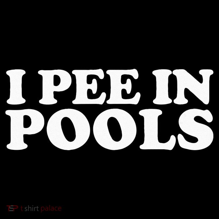 I Pee In Pools Funny Vacation I Pee In Pools Sustainable Beanie