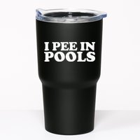 I Pee In Pools Funny Vacation I Pee In Pools Tumbler