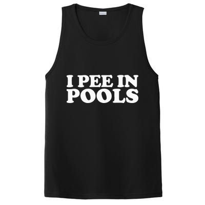 I Pee In Pools Funny Vacation I Pee In Pools PosiCharge Competitor Tank