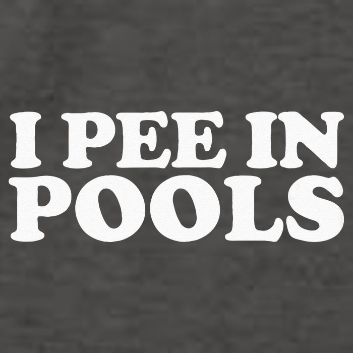 I Pee In Pools Funny Vacation I Pee In Pools Vector Backpack