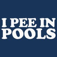 I Pee In Pools Funny Vacation I Pee In Pools Infant Baby Jersey Bodysuit