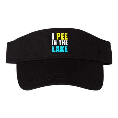 I Pee In The Lake Funny Summer Vacation Visor