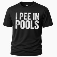 I Pee In Pools Funny Performance Shirt
