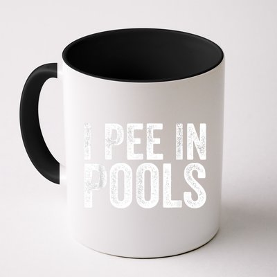 I Pee In Pools Funny Mug