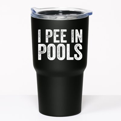 I Pee In Pools Funny Tumbler