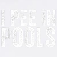 I Pee In Pools Funny Garment-Dyed Sweatshirt