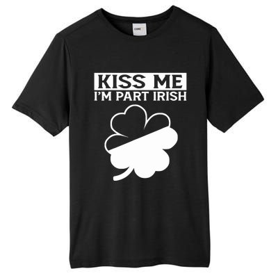 I'm Part Irish Green Lucky Shamrock St Patrick's Day Tall Fusion ChromaSoft Performance T-Shirt