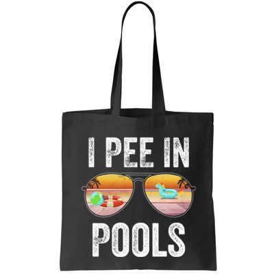I Pee In Pools Funny Bag